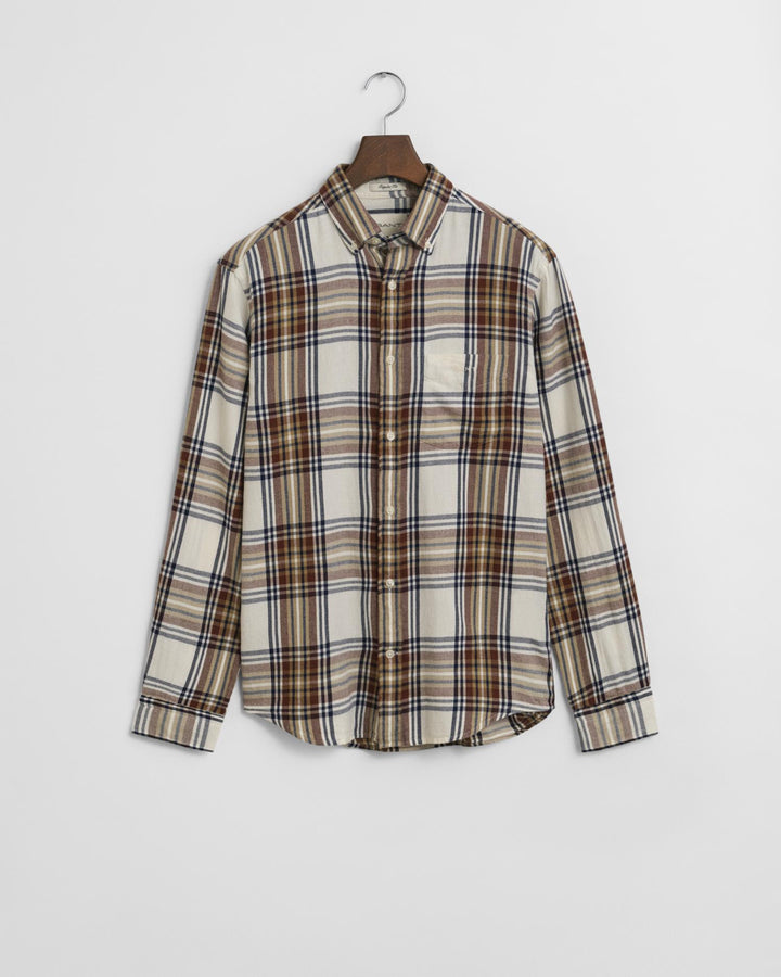 Reg Windblown Flannel Check Shirt