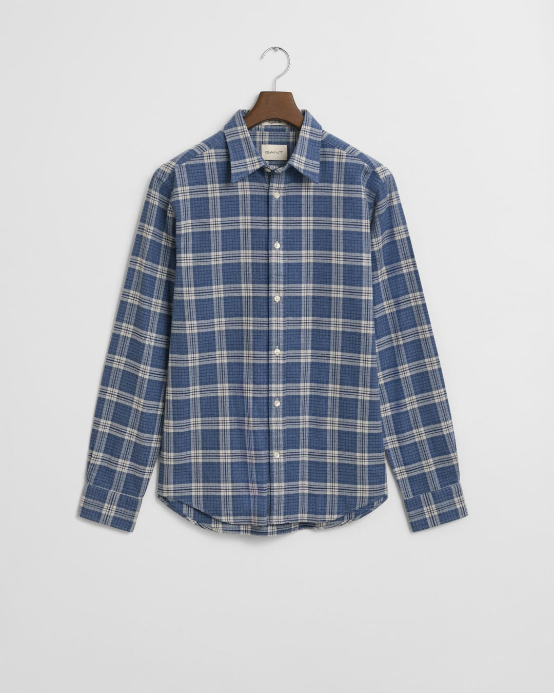 REG FLANNEL MELANGE CHECK SHIRT