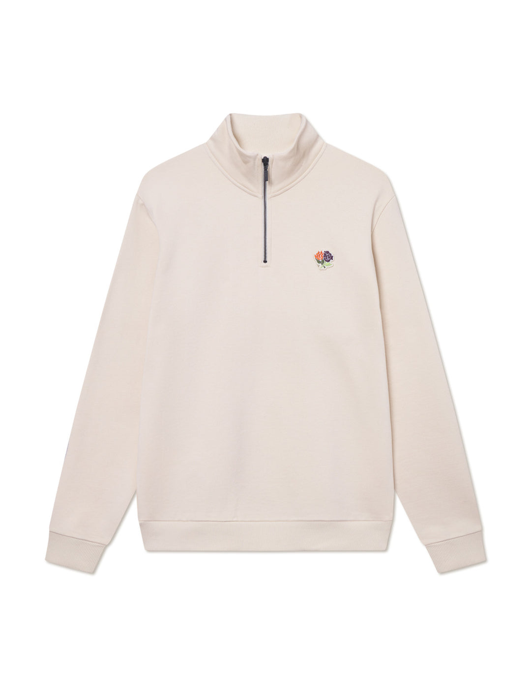 Felipe Patch Half-Zip Sweatshirt