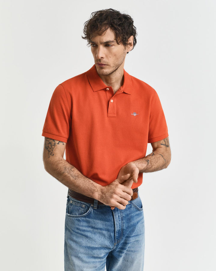 REG SHIELD SS PIQUE POLO