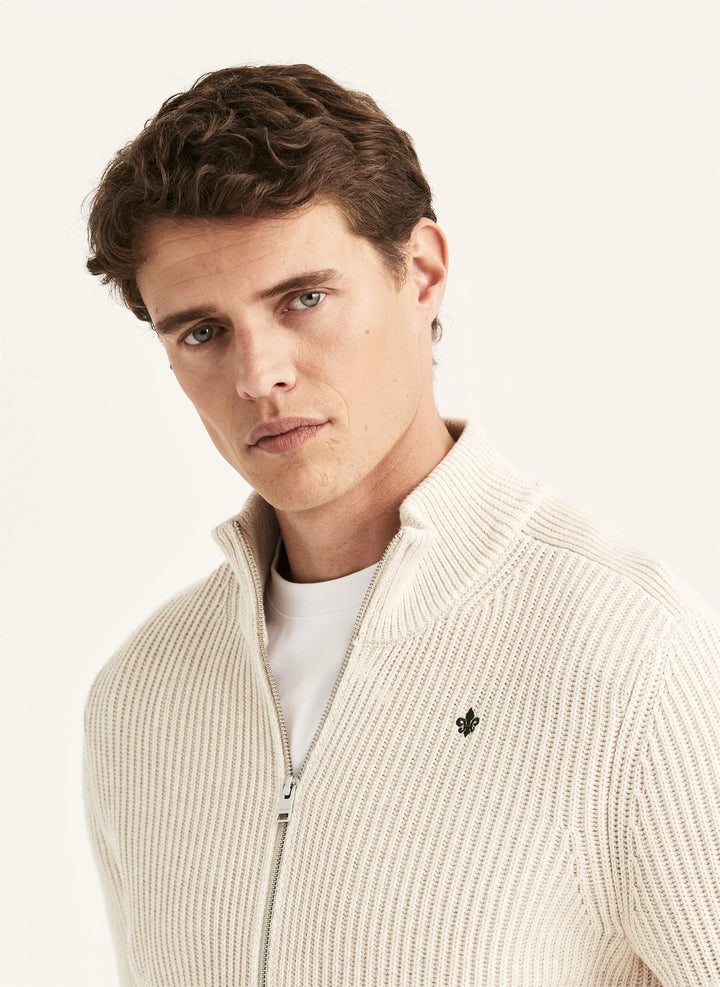 DUCAN ZIP CARDIGAN