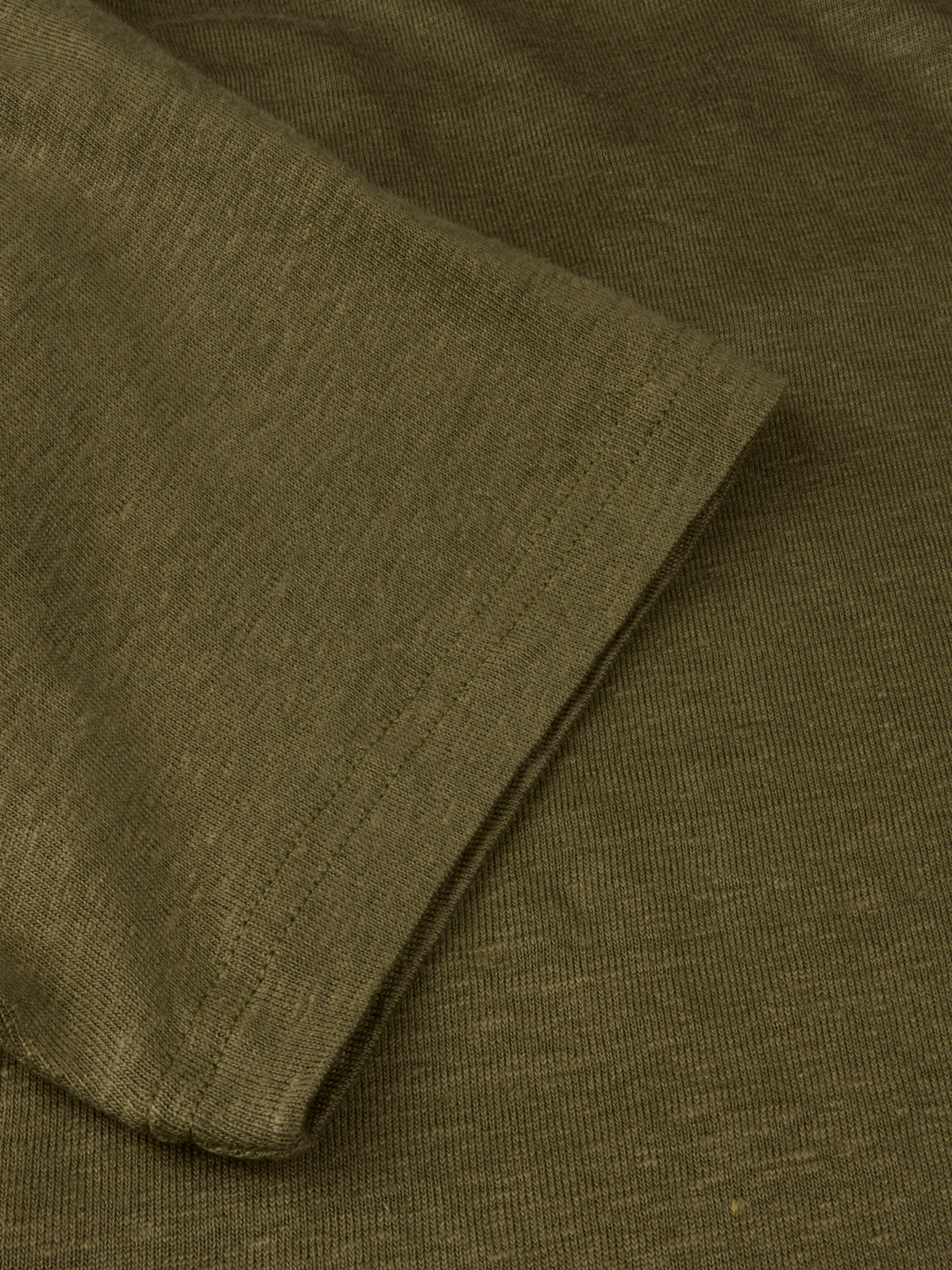 T-SHIRT CREW NECK LINEN STRETCH