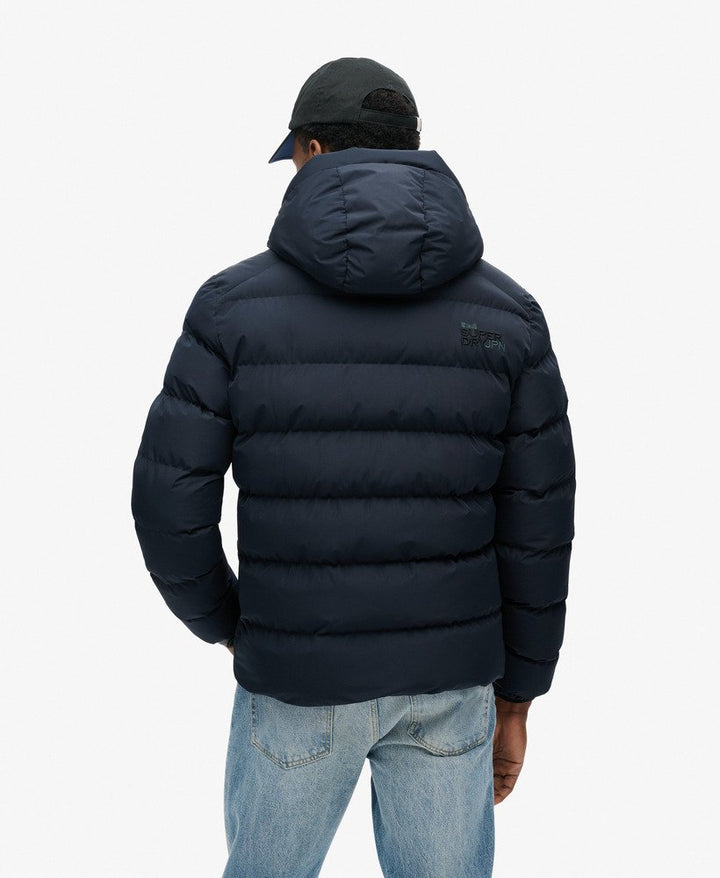 HOODED SPORTS PUFFER JACKETS