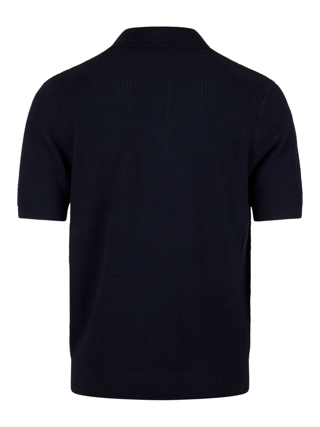 POLO SHIRT KNITTET CROCHET HEMP/SUOIMA COTTON