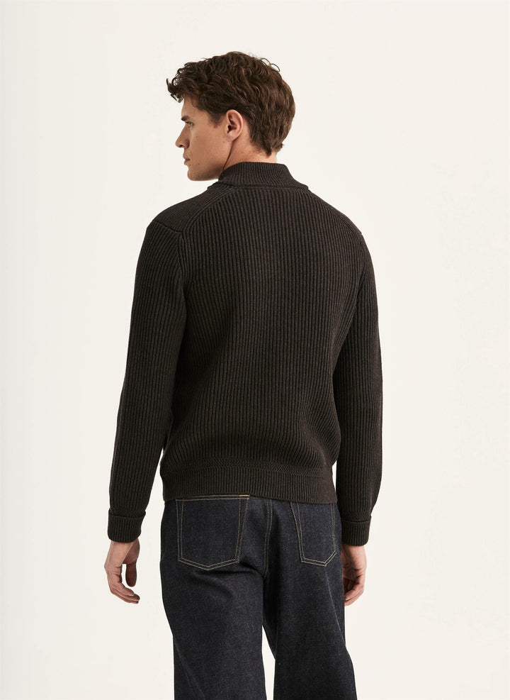 DUCAN ZIP CARDIGAN