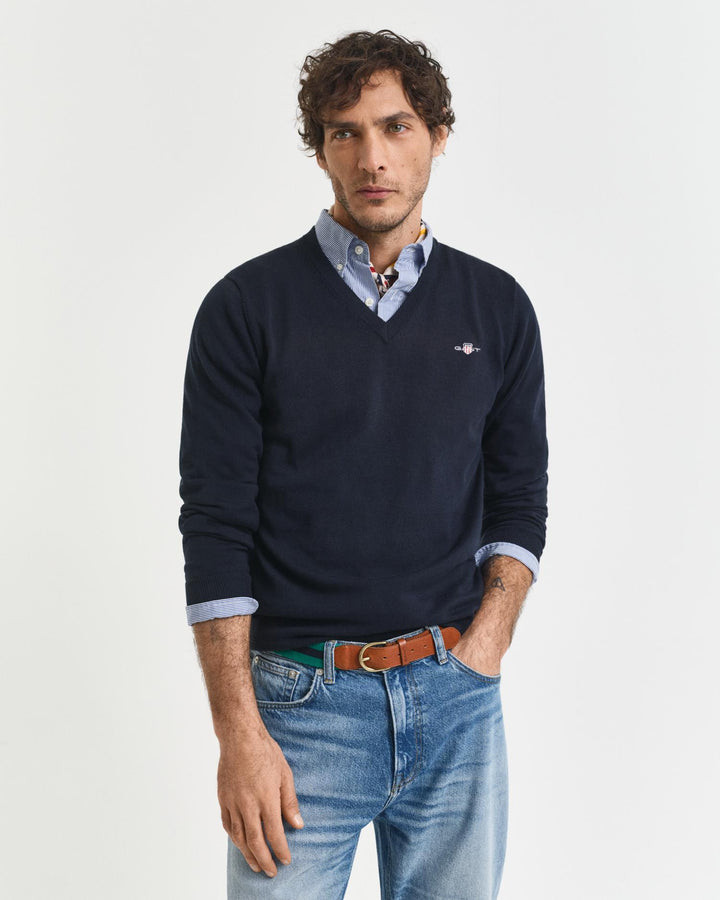 CLASSIC COTTON V-NECK