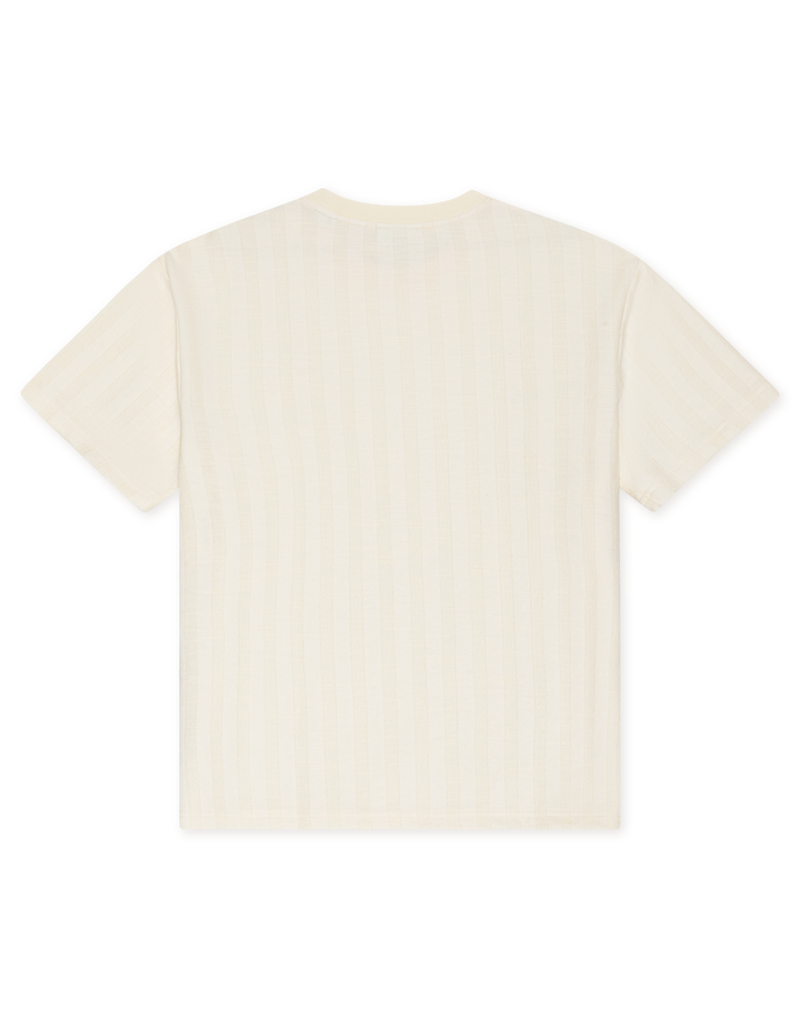 STRIPE JACQUARD T-SHIRT