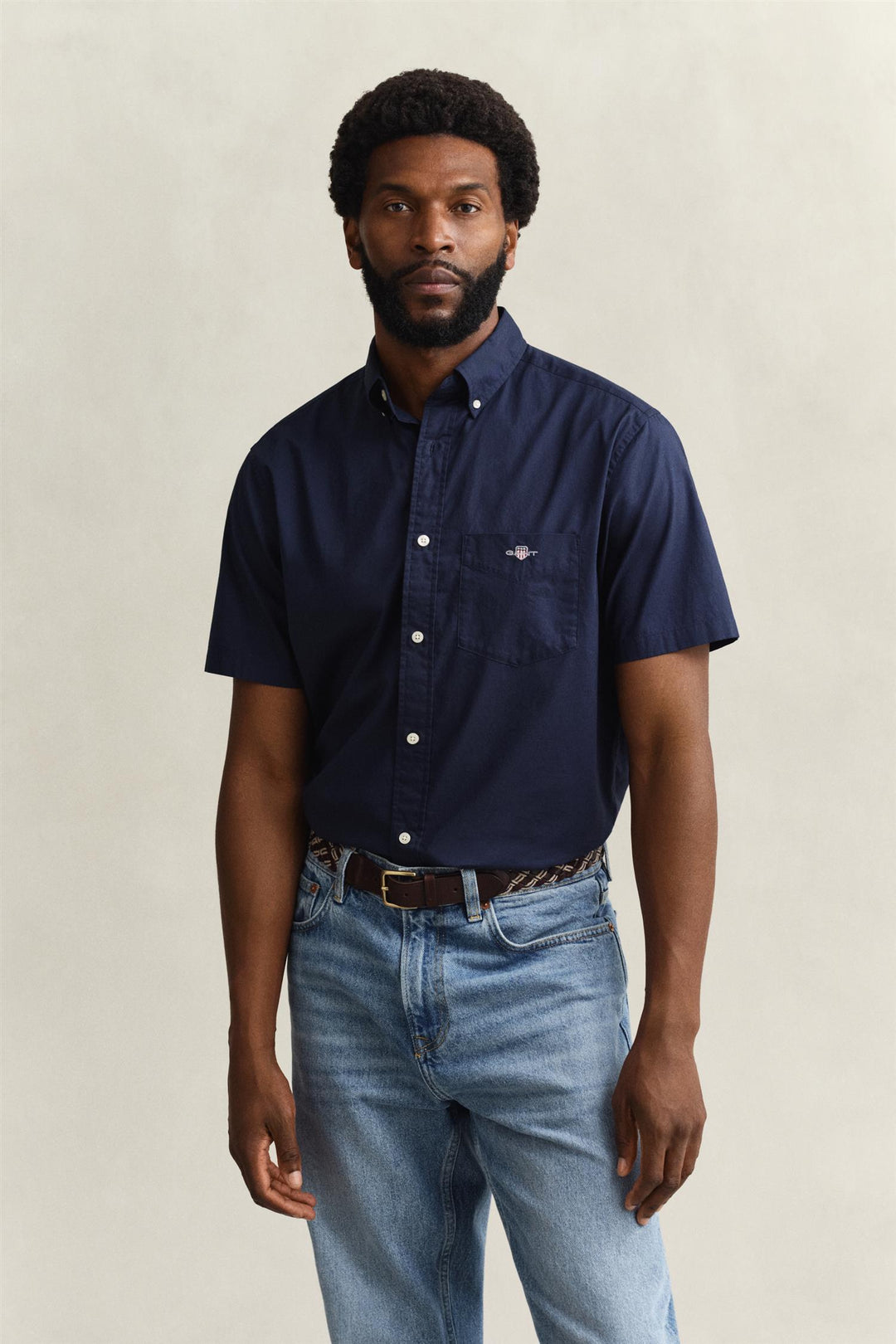 REG CLASSIC POPLIN SS SHIRT