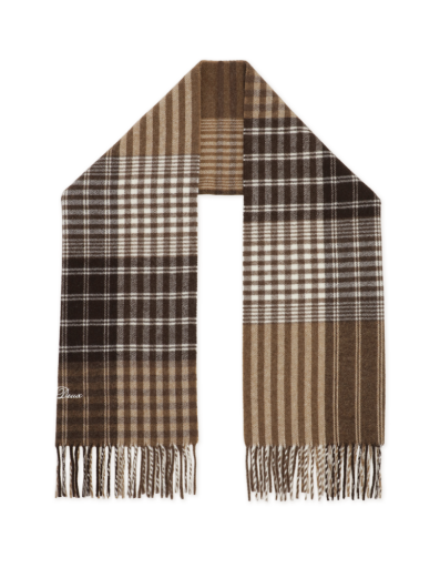 SIGNATUREN PATCHWORK CHECK SCARF