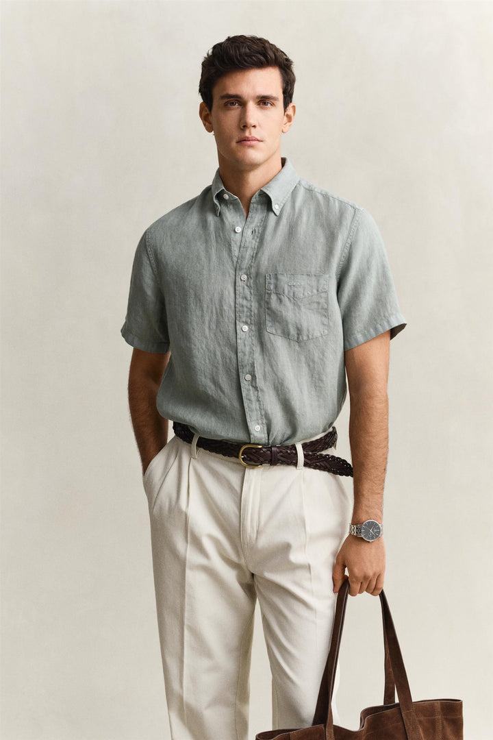 GMNT DYED LINEN SHIRT