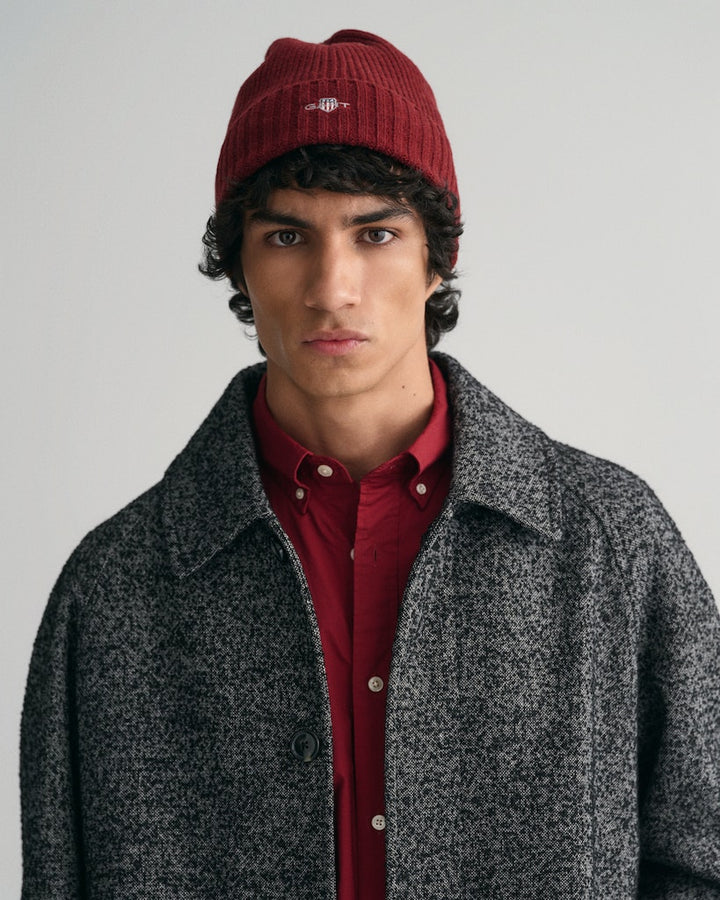 UNISEX SHIELD WOOL BEANIE