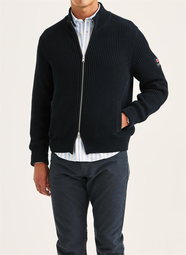 BRENTON ZIP CARDIGAN