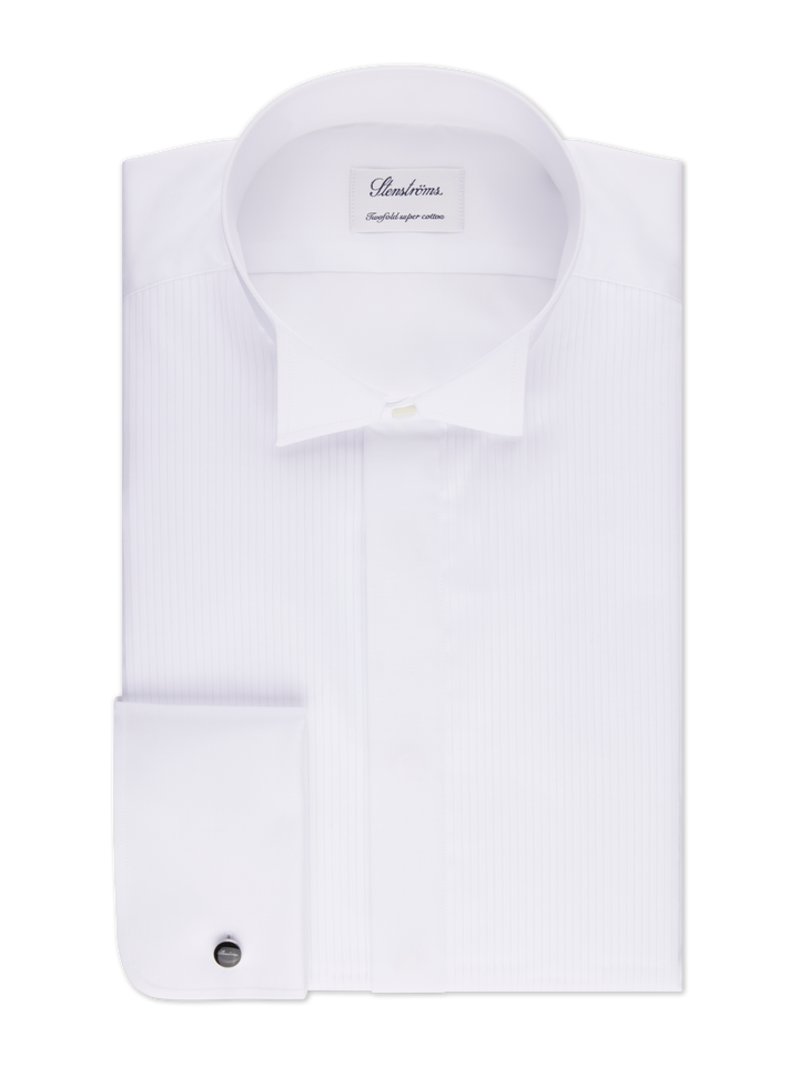 Fitted Body, C40 Fly Front Pleats Dr Cuff