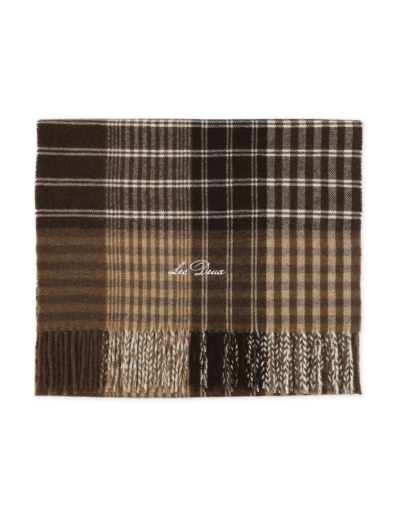 SIGNATUREN PATCHWORK CHECK SCARF