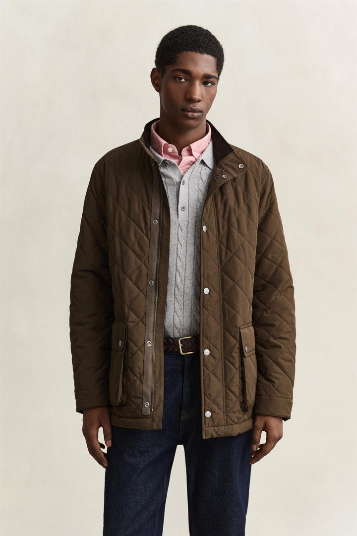 QUILTED MID JACKET