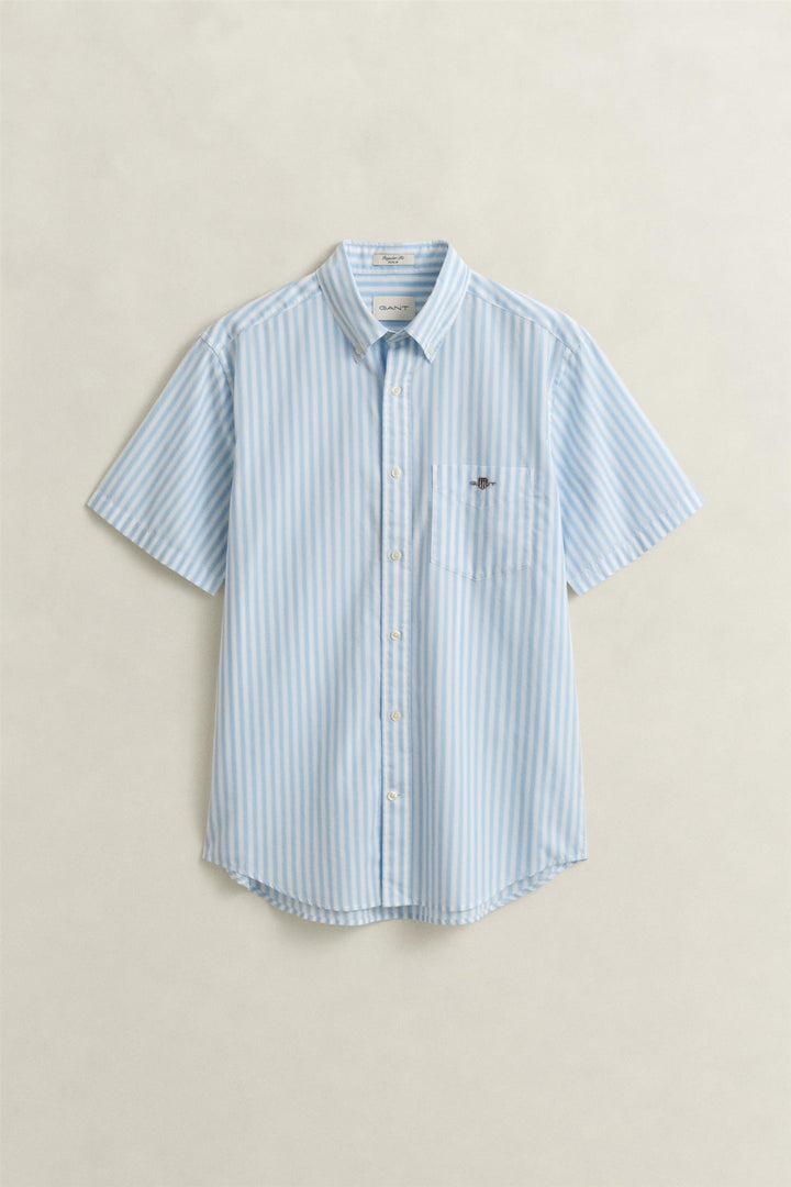REG CLASSISC POPLIN STRIPE SS