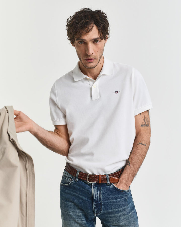 REG SHIELD SS PIQUE POLO