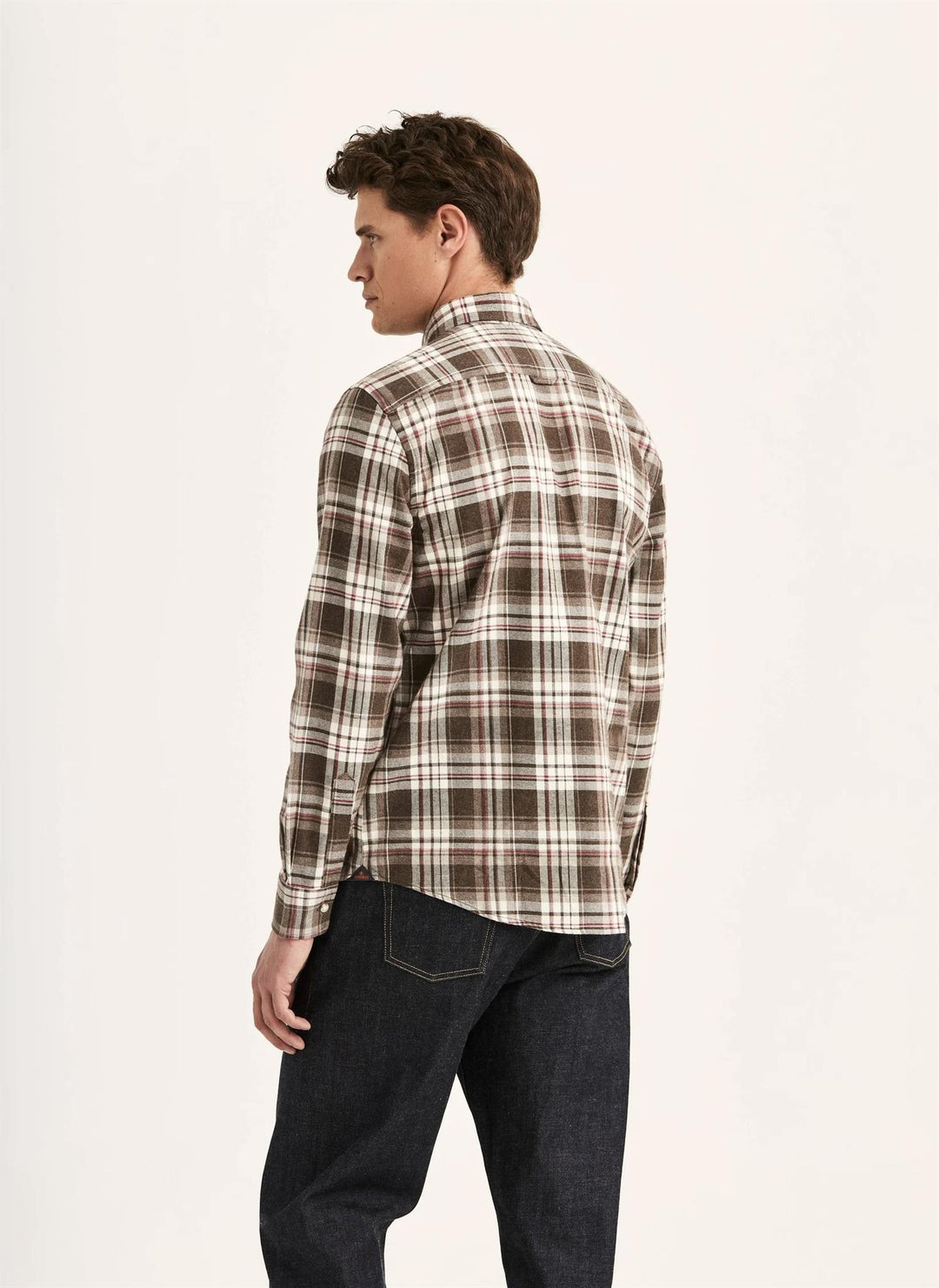 HAPPY FLANNEL CHECK SHIRT-CLASSIK FIT