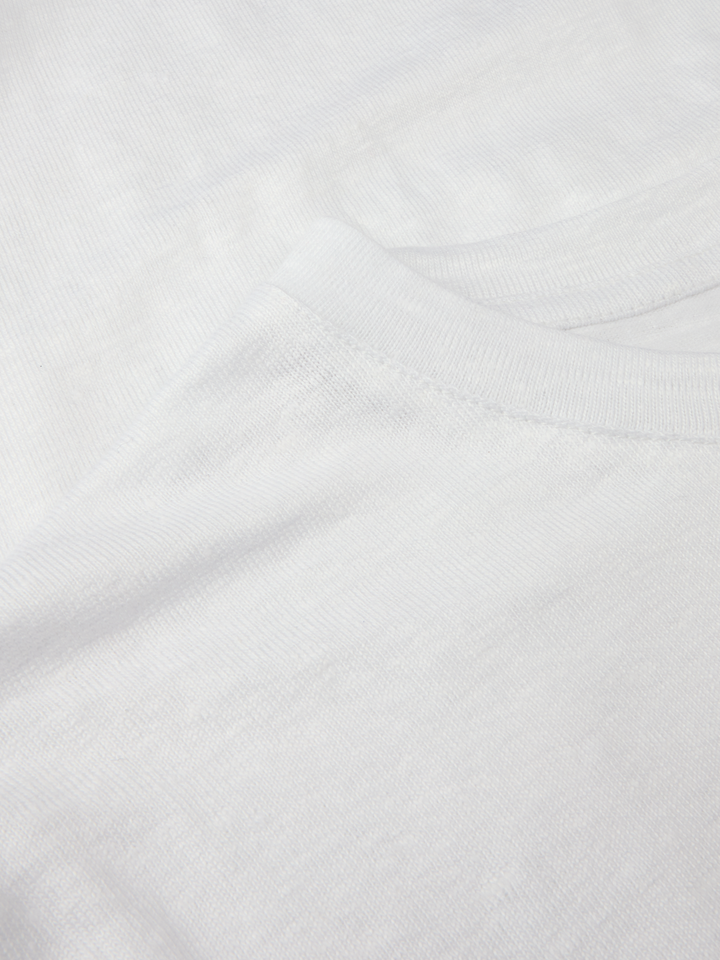 T-SHIRT CREW NECK LINEN STRETCH