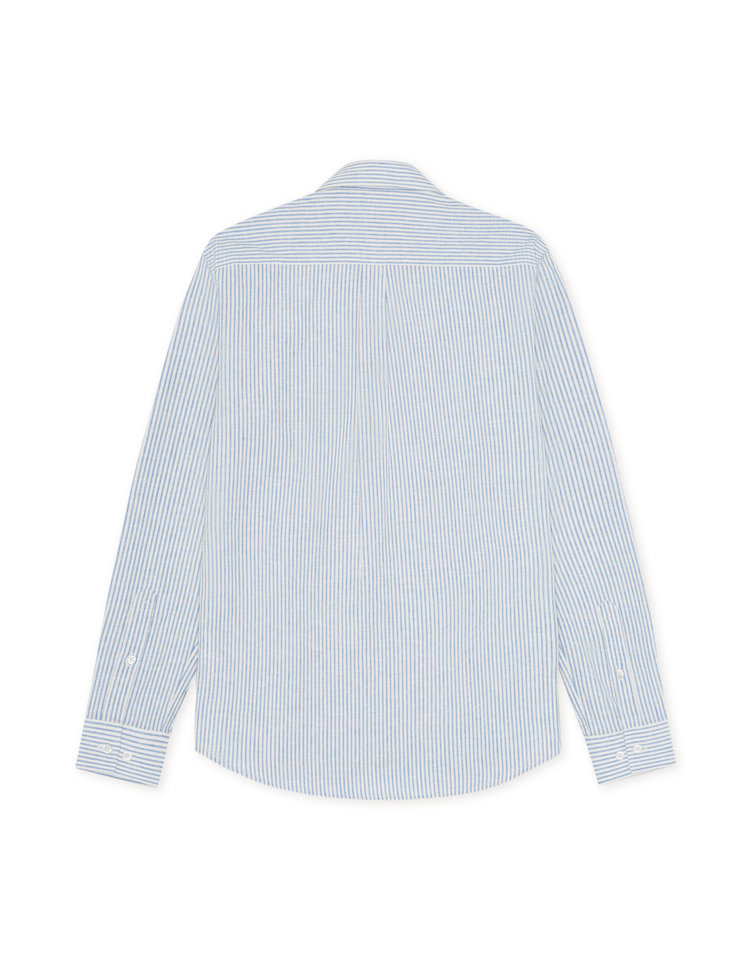 KONRAD STRIPE COTTON LINEN SHIRT