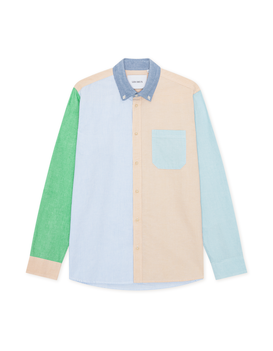 OXFOD PATCHWORK SHIRT