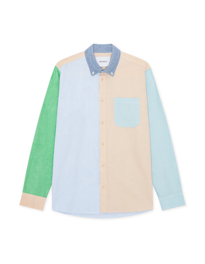OXFOD PATCHWORK SHIRT