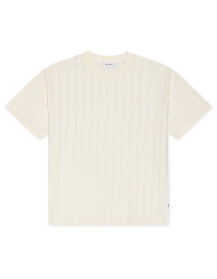 STRIPE JACQUARD T-SHIRT