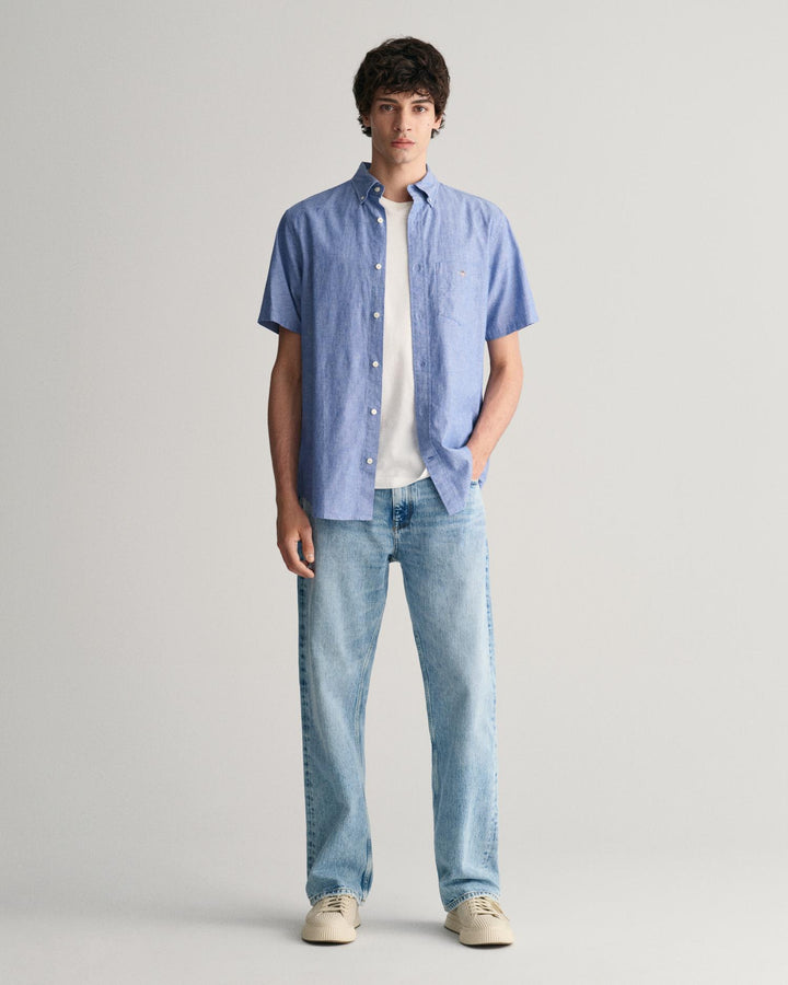 RG COTTON LINEN SS SHIRT