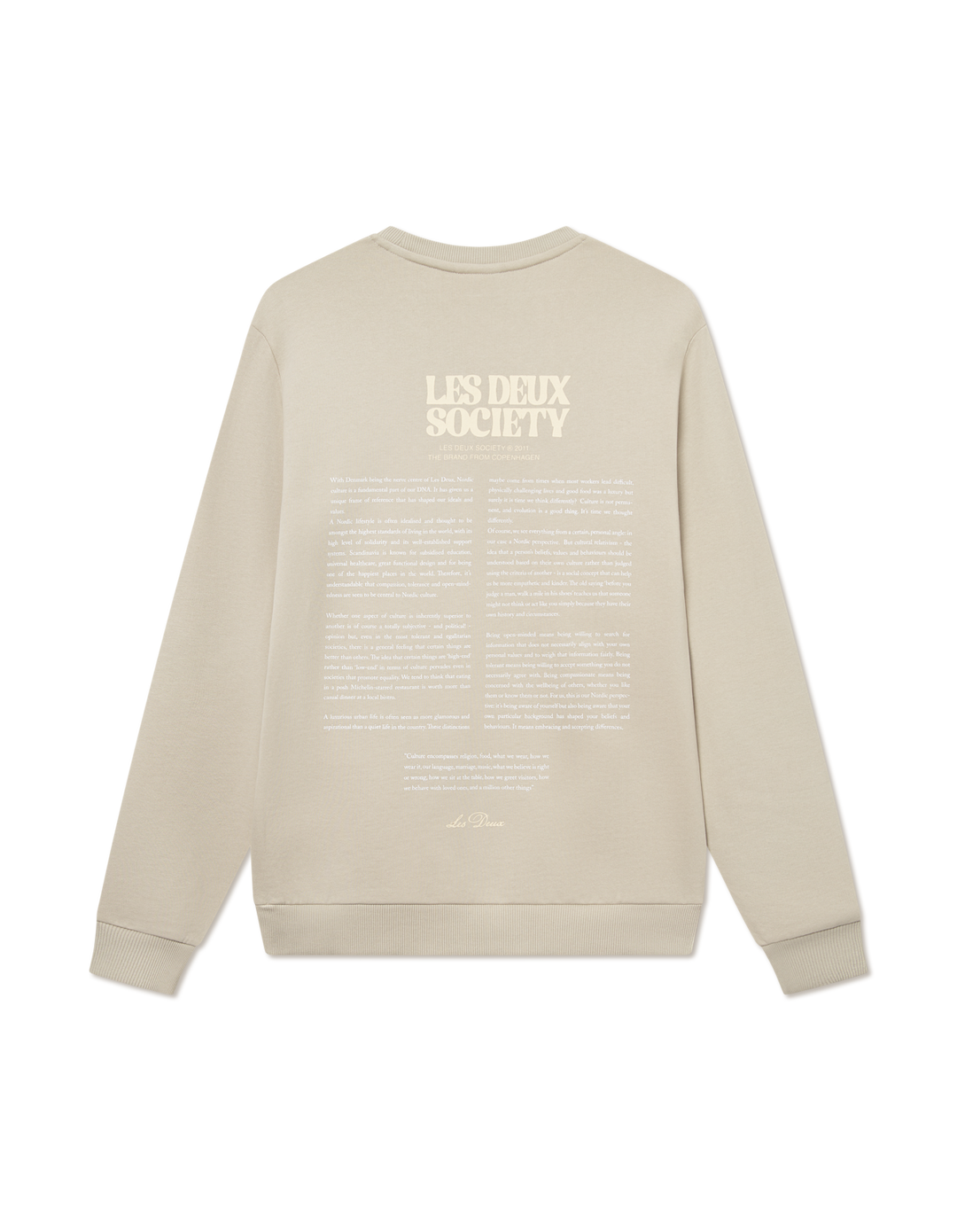 SOCIETY SWEATSHIRT