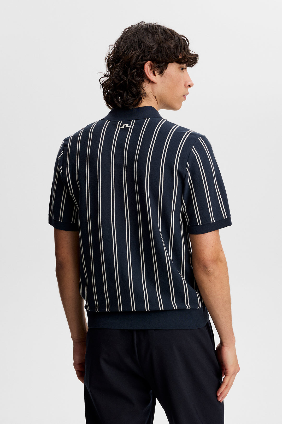 REYMOND STRIPE KNIT POLO