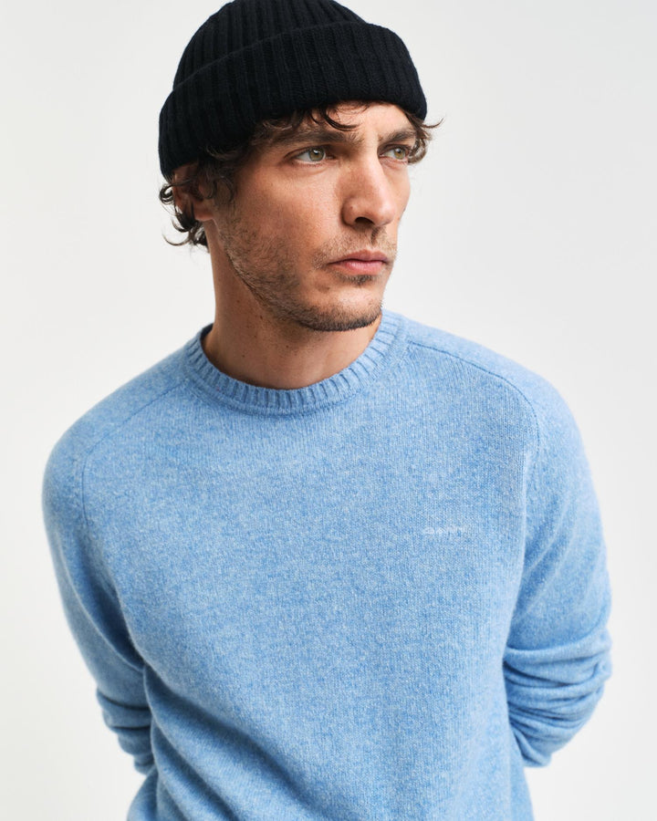 WOOL BLEND C-NECK