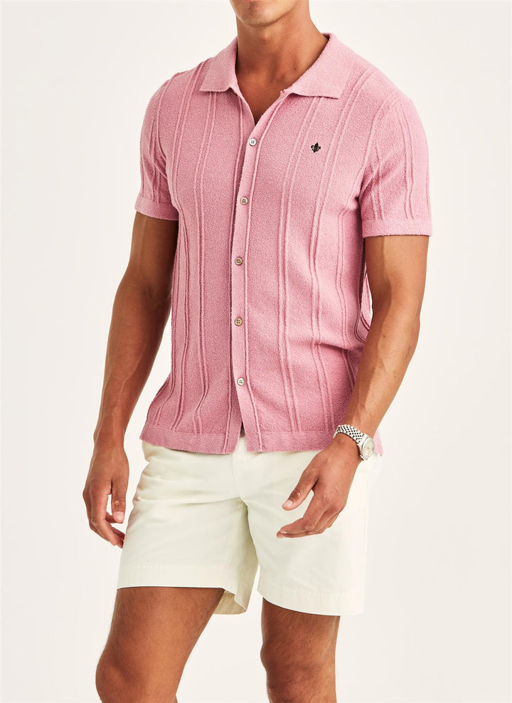 CLAYTON KNITTED SS SHIRT