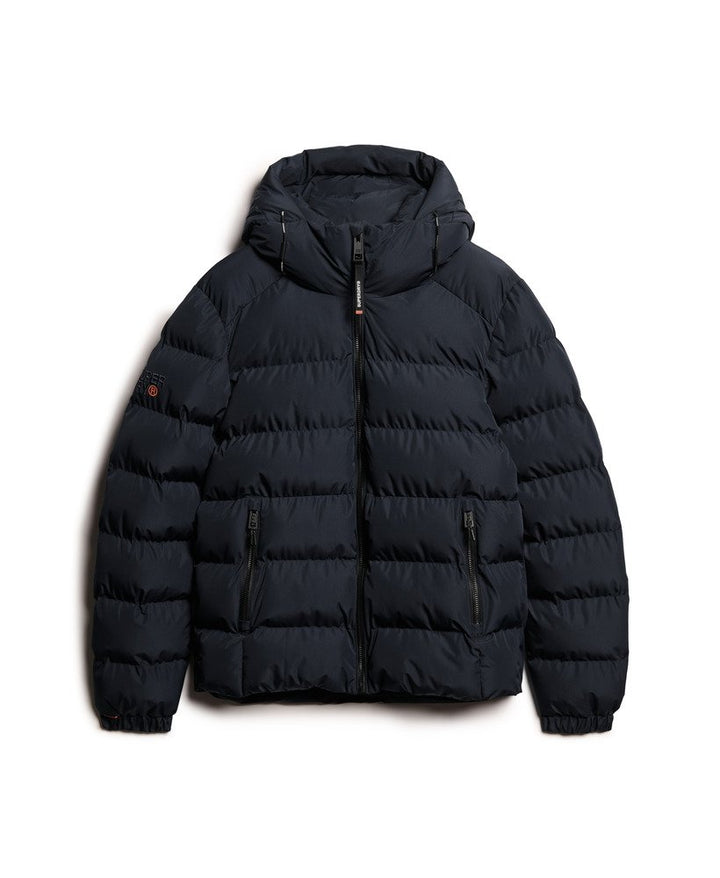 HOODED SPORTS PUFFER JACKETS