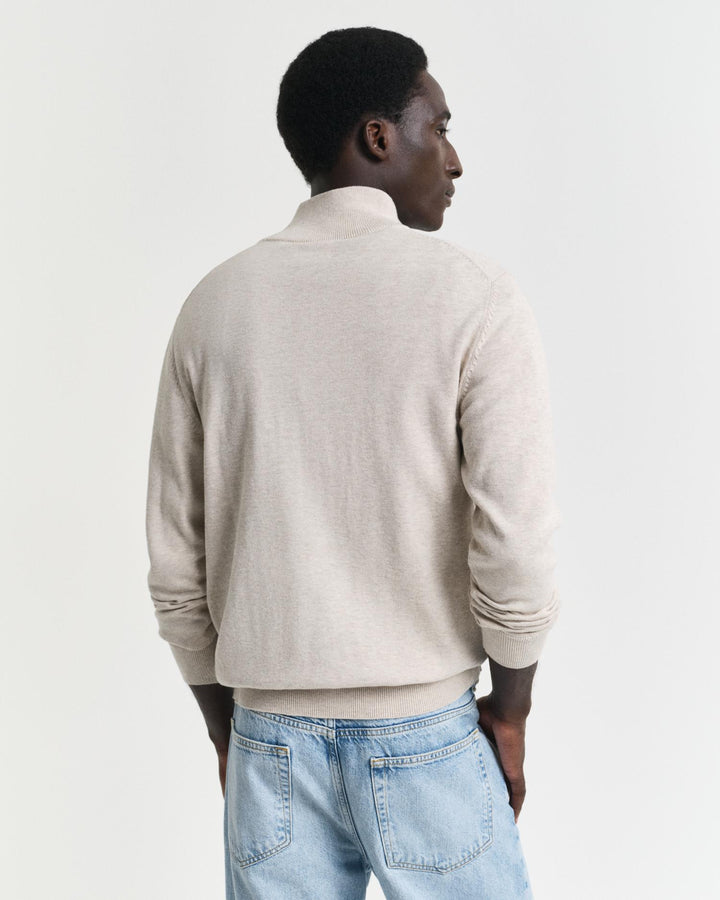 CLASSIC COTTON HALF ZIP