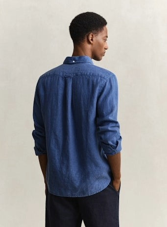 REG GANT DYED LIEN SHIRT