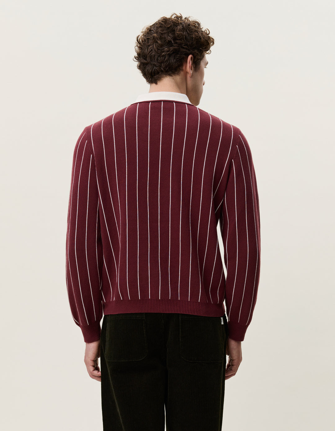 SIGNATURE KNITTED LS POLO