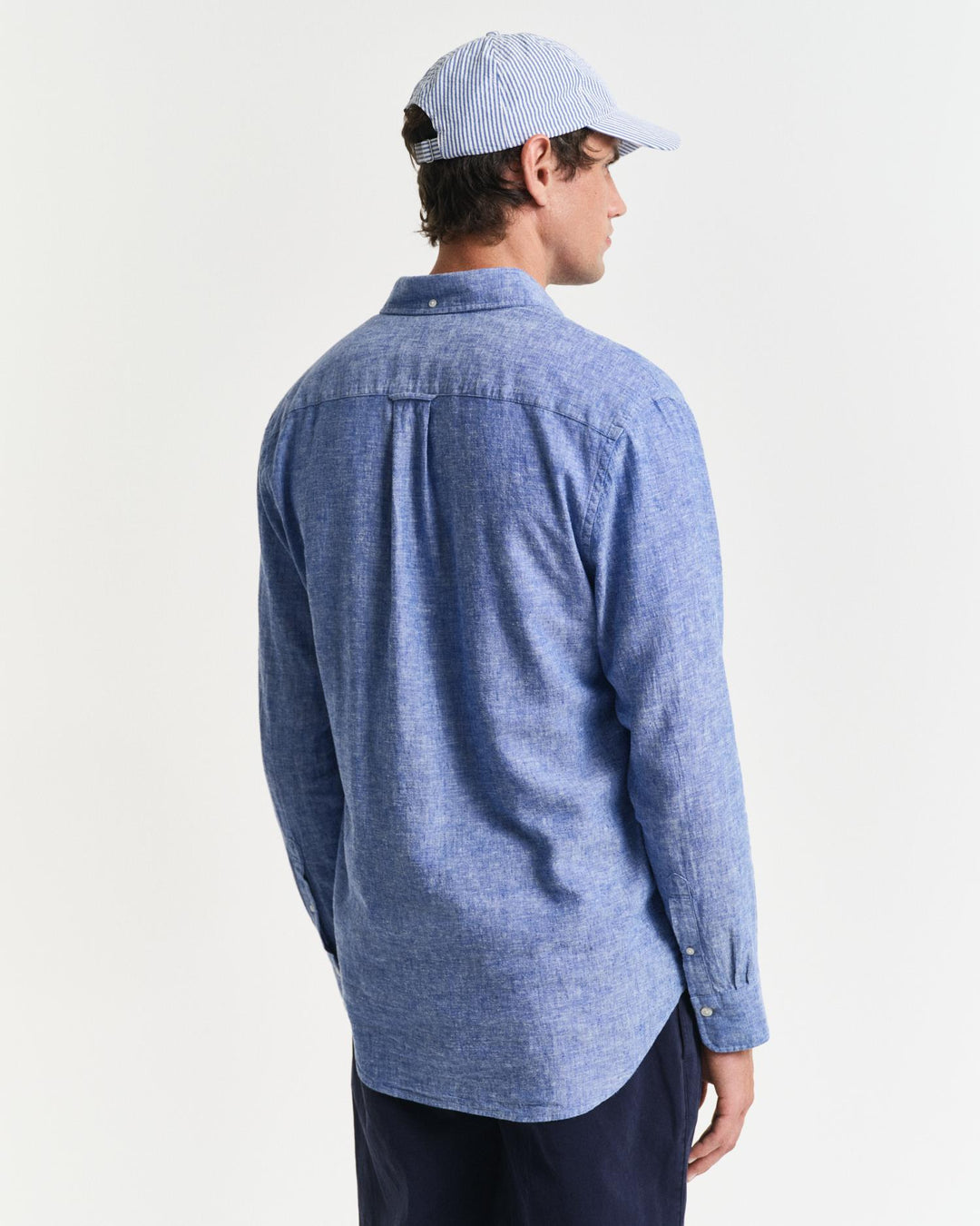 REG COTTON LINEN SHIRT
