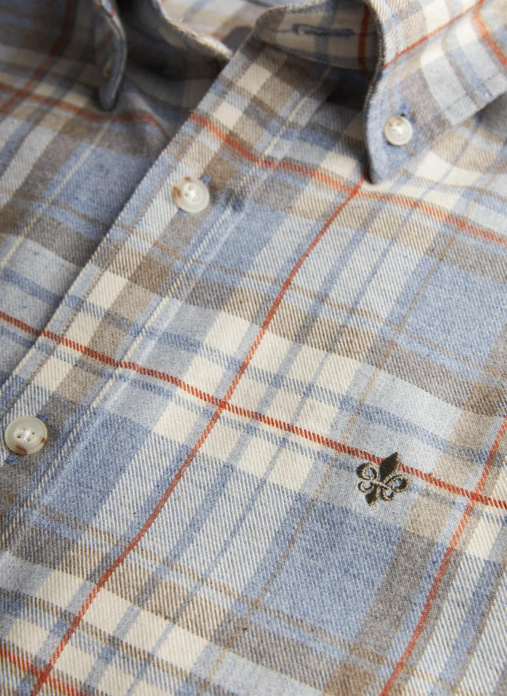 HAPPY FLANNEL CHECK SHIRT-CLASSIC FIT