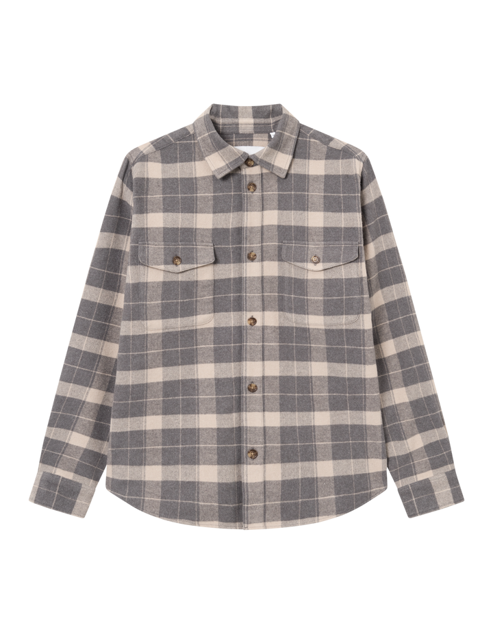 LENNON FLANNEL CHECK OVERSHIRT