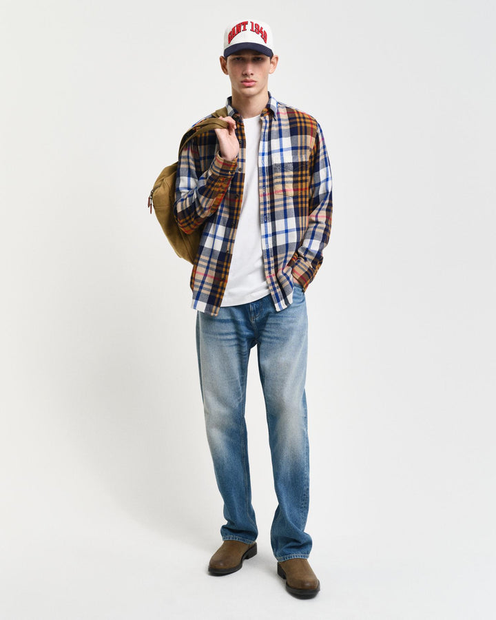 REG TWILL CHECK SHIRT