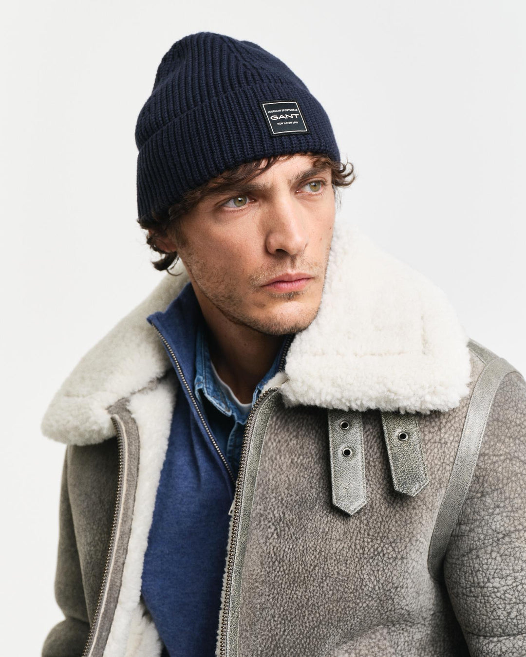RIBBED BEANIE