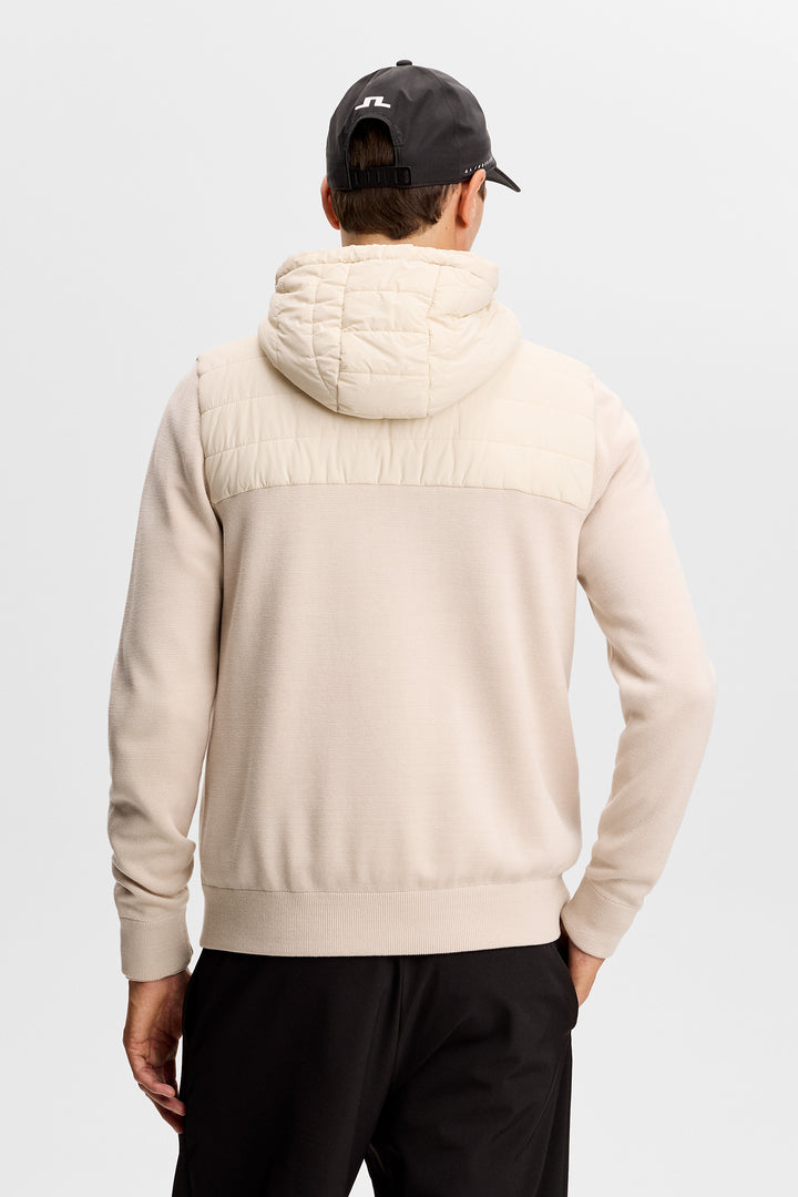 EBBE HYBRID KNIT HOODIE