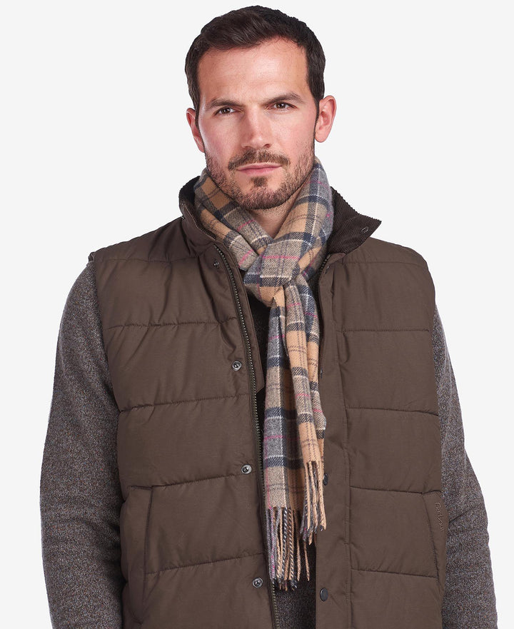 BARBOUR TARTAN LAMBSWOOL SCARF