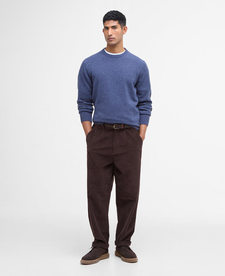 BARBOUR ESSENTIAL PATCH CREW NECK