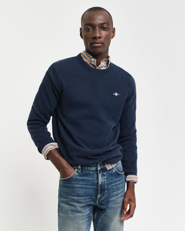 EXTRAFINE LAMBSWOOL C-NECK