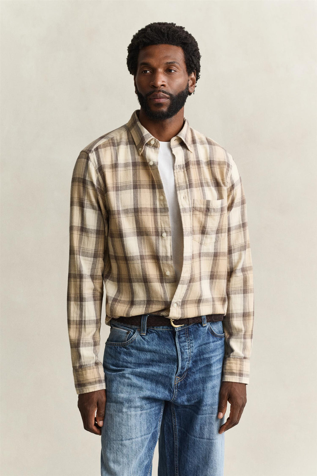 REG WINNDBLOWN FLANNEL CHECK SHIRT