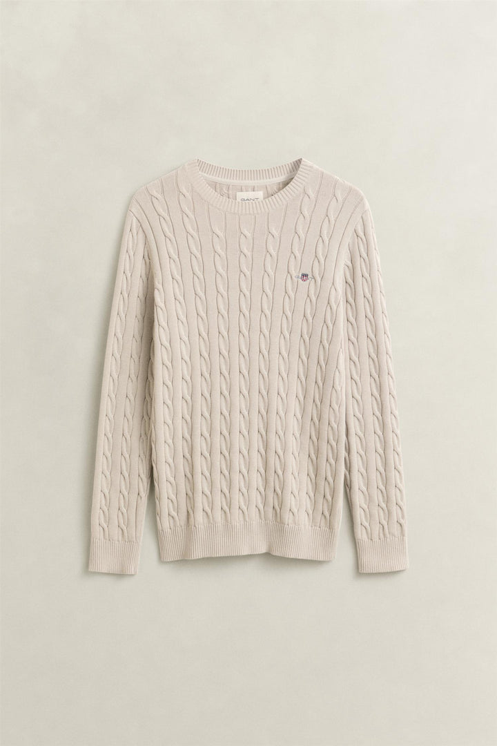 CLASSIC CABLE KNIT SWEATER
