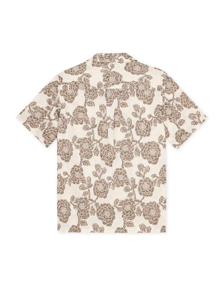 LESLEY FLOWER JACQUARD SS SHIRT