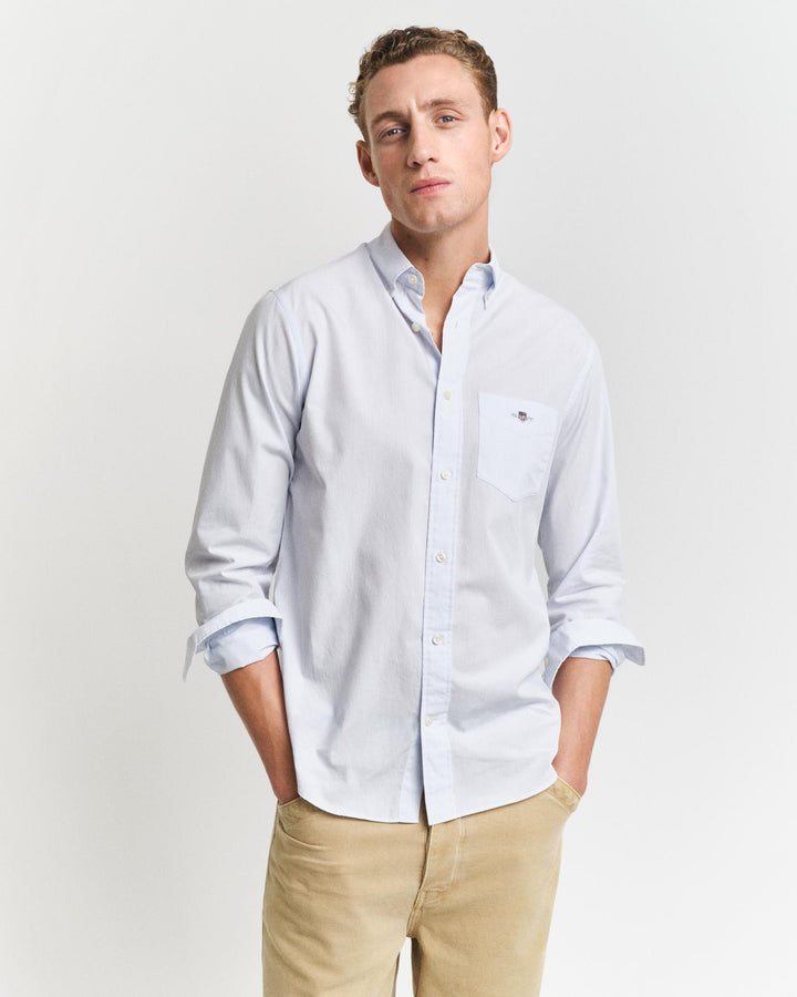 REG CLASSIC POPLIN BANKER SHIRT
