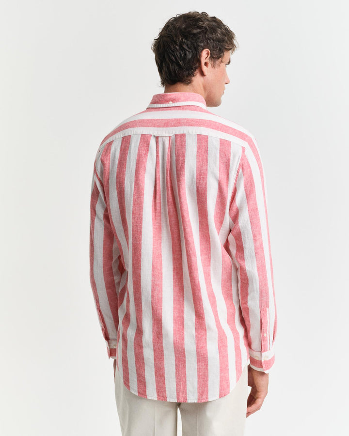 REG COTTON LINEN BOLD STRIPE
